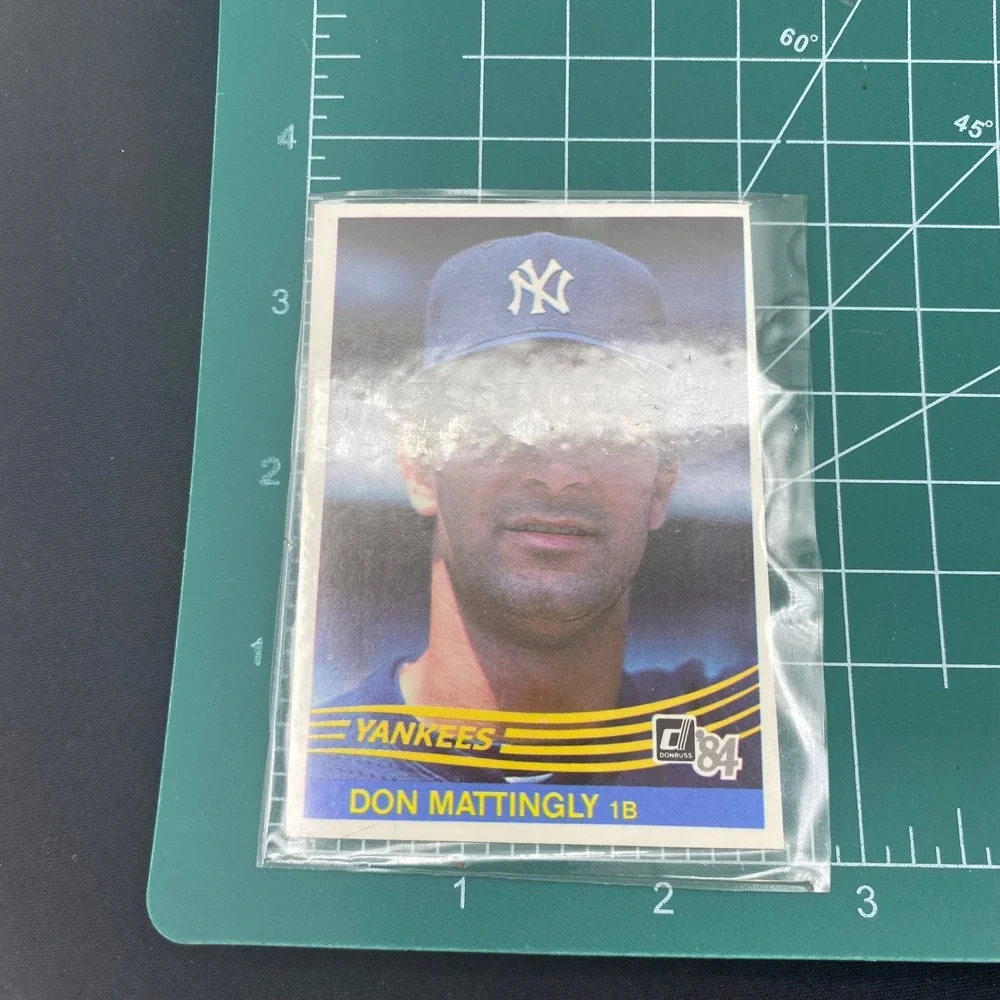 Donruss 1984 Don Mattingly Rookie Card 248 NY Yankees 1B Vintage Baseball